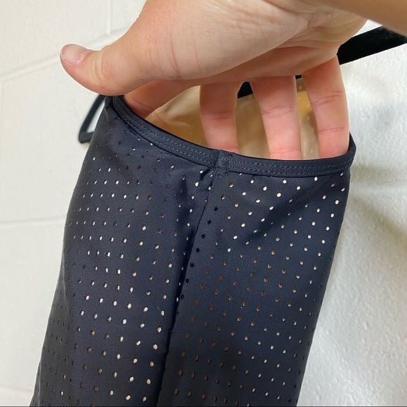 Fabletics Black Valentina Midi Bikini Top Size Small NWT - Picture 5 of 14